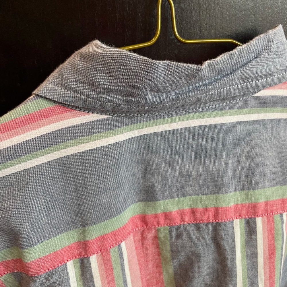 J. Crew Madras Shirt - Check out those Colors! - Picture 5 of 6
